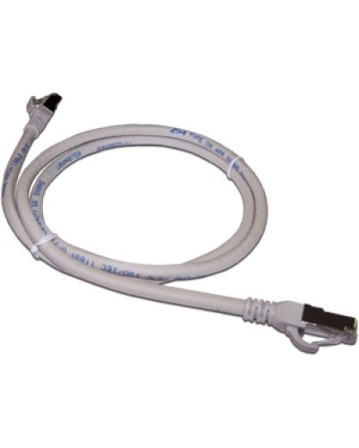 Патч-корд RJ45 - RJ45, 4 пары, FTP, категория 6A, 5 м, серый LANMASTER LAN6A-S45-45-5.0-GY в Ростове-на-Дону Патчкорды (медные) Pintop.ru