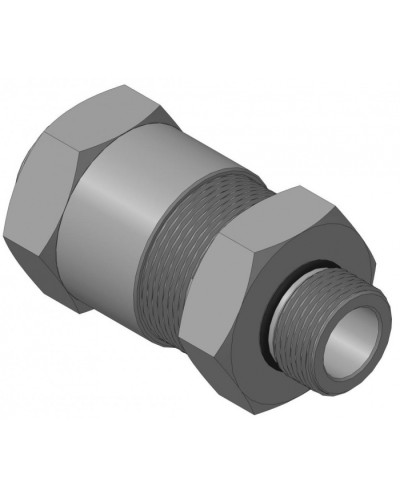 Кабельный ввод с резьбой G3/4 для прокладки кабеля в металлорукаве РЗ-ЦП-25, с уплотнением кабеля и проходным диаметром кабеля d=8-12 мм Спектрон КВМ-25/12-М-G3/4 в Ростове-на-Дону Аксессуары для кабель-канала Pintop.ru