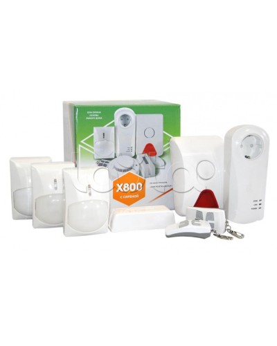 Комплект охранной GSM сигнализации Сибирский Арсенал Комплект GSM-сигнализации X-800 в Ростове-на-Дону GSM мониторинг Сибирский арсенал Pintop.ru