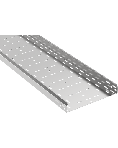 ESCA 3 Лоток перф. без боковой перф. 35х100х3000-0,45 IEK (ES3-15-035-100-3-045) в Ростове-на-Дону Кабельные лотки Pintop.ru