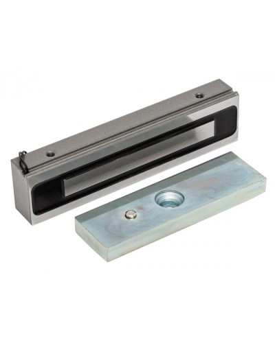 Электромагнитный замок AccordTec ML-200K-3 Premium Grey с уголком в Ростове-на-Дону Электромагнитные замки Pintop.ru