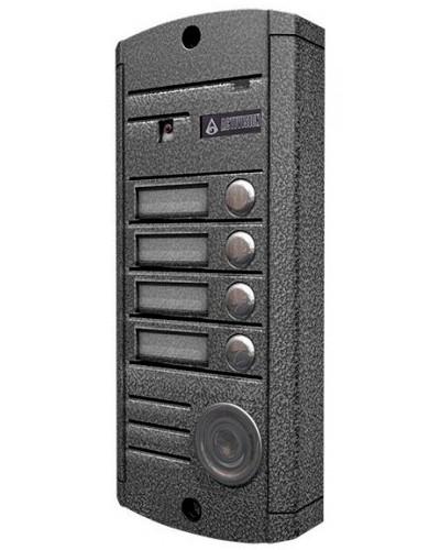 Видеопанель вызывная накладная цветная на 4 абонента Activision AVP-454 (PAL, антик) в Ростове-на-Дону Вызывные видеопанели малоабонентные Pintop.ru