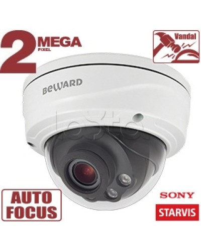 IP-камера видеонаблюдения купольная Beward SV2010DVZ в Ростове-на-Дону IP-камеры Pintop.ru