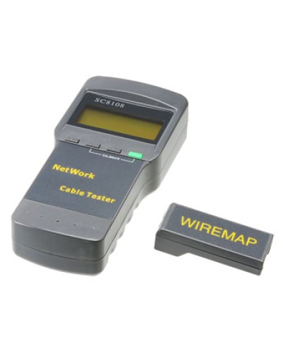 Тестер для витой пары Cabeus CT-LCD-RJ45 в Ростове-на-Дону Дополнительное оборудование для ОПС Pintop.ru