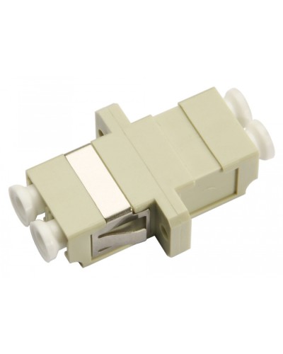 Соединитель проходной LC-LC duplex, MM(для многомодового кабеля) Cabeus DLC-DLC-MM в Ростове-на-Дону Проходные адаптеры и розетки оптические Pintop.ru