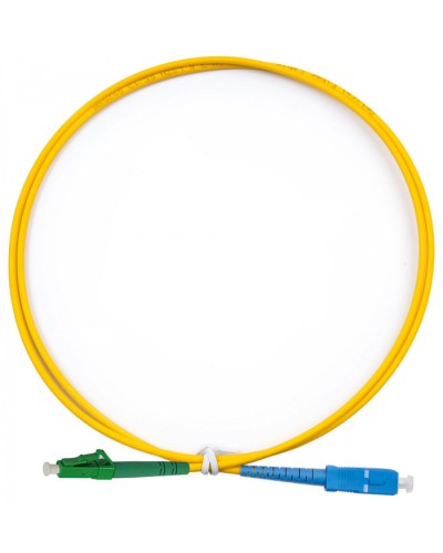 Шнур оптический simplex LC/APC-SC/UPC 9/125 sm 1м LSZH Cabeus FOP(s)-9-LC/APC-SC/UPC-1m в Ростове-на-Дону Патч-корды оптические Pintop.ru