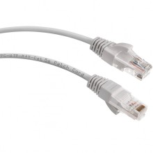Шнур коммутационный 2xRJ-45/8P8C U/UTP кат.5е (1,5 м) Cabeus PC-UTP-RJ45-Cat.5e-1.5m