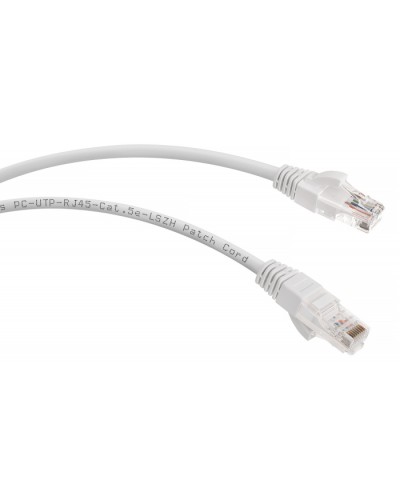Патч-корд медный U/UTP кат.5е (1м) LSZH (белый) Cabeus PC-UTP-RJ45-Cat.5e-1m-WH-LSZH в Ростове-на-Дону Патчкорды (медные) Pintop.ru