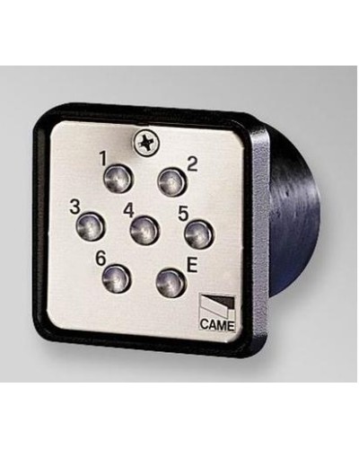 Клавиатура кодонаборная 7-кнопочная, встраиваемая Came 001S6000 в Ростове-на-Дону Запчасти для шлагбаумов и автоматики Pintop.ru
