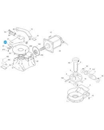 Защитный ключ электродвигателя SUPERFROG Came 119RIA041 в Ростове-на-Дону Запчасти для шлагбаумов и автоматики Pintop.ru