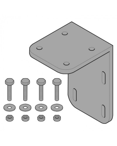 Кронштейн крепления к стене C003 C004 Came 119RICX011 в Ростове-на-Дону Запчасти для шлагбаумов и автоматики Pintop.ru
