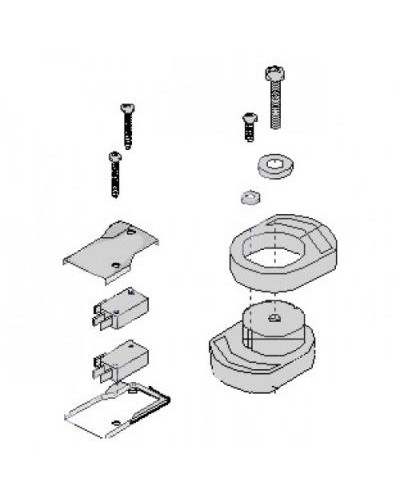 Механизм разблокировки FAST Came 119RID234 в Ростове-на-Дону Запчасти для шлагбаумов и автоматики Pintop.ru