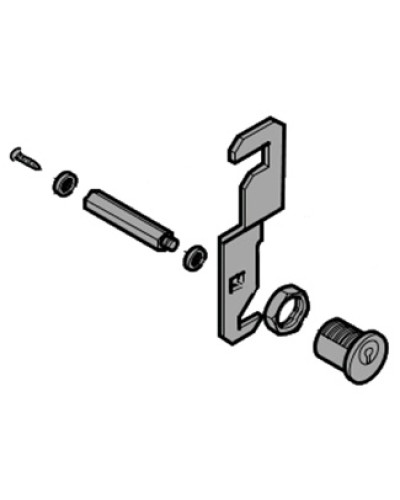 Замок дверцы G4040 Came 119RIG411 в Ростове-на-Дону Запчасти для шлагбаумов и автоматики Pintop.ru