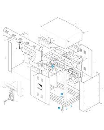 Корпус шлагбаума G3000 Came 119RIG418 в Ростове-на-Дону Запчасти для шлагбаумов и автоматики Pintop.ru