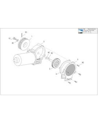 Кнопка программатора Came 119RIP120 в Ростове-на-Дону Запчасти для шлагбаумов и автоматики Pintop.ru