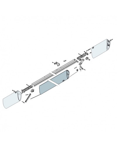 Механизм верхний профиля DF Came 119RIR226 в Ростове-на-Дону Запчасти для шлагбаумов и автоматики Pintop.ru