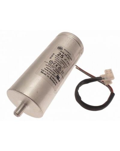 Конденсатор 25 мкФ с гибк. выводами и болтом Came 119RIR297 в Ростове-на-Дону Запчасти для шлагбаумов и автоматики Pintop.ru