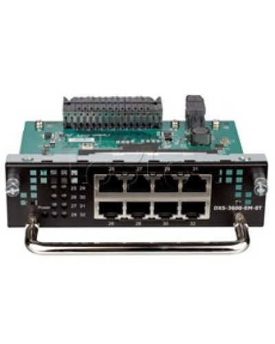 Модуль расширения с 8 портами D-Link DXS-3600-EM-8T/A1A в Ростове-на-Дону Дополнительное оборудование для сетей Pintop.ru