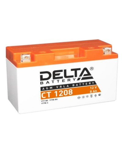 Аккумулятор АКБ 12 - 8 Delta CT 1208 в Ростове-на-Дону Электротехническое оборудование Pintop.ru