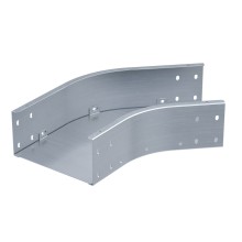 Угол горизонтальный 45 градусов 50х400, 1,5 мм, горячий цинк, в комплекте с крепежными элементами и соединительными пластинами, необходимыми для монтажа