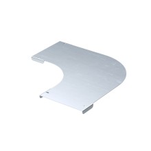 Крышка на угол горизонтальный 90 градусов 600, 1,2 мм, горячий цинк DKC SKDN600KHDZ