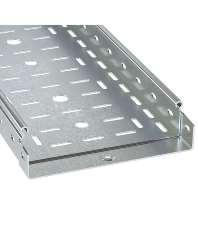 Лоток перфорированный 150х50 L 3000 толщ. 1,5 мм, горячеоцинкованный DKC 3526315HDZ в Ростове-на-Дону Кабельные лотки Pintop.ru