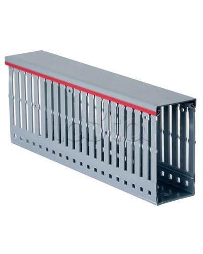 Короб перфорированный, серый RL6 40x60 мм DKC 01107RL (36м/упк) в Ростове-на-Дону Кабельные лотки Pintop.ru