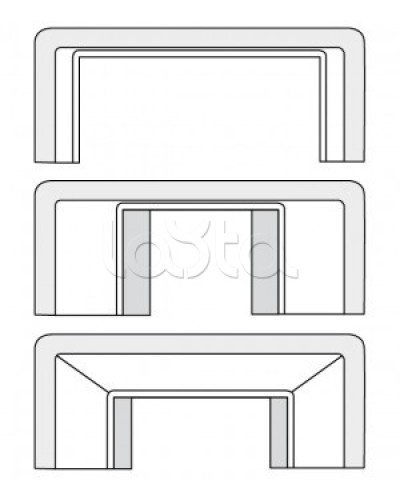 Набор адаптеров для миниканалов DKC 10133 в Ростове-на-Дону Аксессуары для кабель-канала Pintop.ru