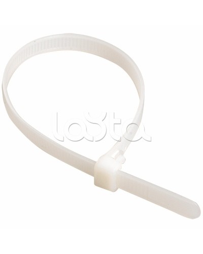 Хомут-стяжка нейлоновый, стандартный P6.6 3.6х370 белый DKC 25208 (100 шт/уп) в Ростове-на-Дону Стяжки-хомуты Pintop.ru