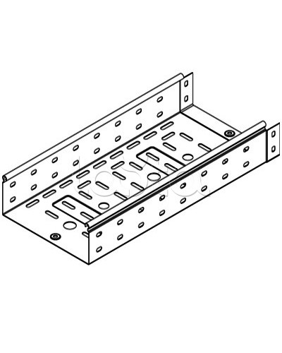 Лоток неперфированный металлический 300x50x3000 DKC 35265 в Ростове-на-Дону Кабельные лотки Pintop.ru