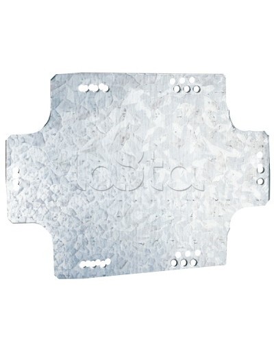 Монтажная пластина из оцинк. стали 270х198х1,5мм, для коробок 300х220мм DKC (59608) в Ростове-на-Дону Крепежные изделия Pintop.ru