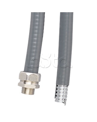 Металлорукав DN 26мм в гладкой EVA изоляции, Dвн 26,5 мм, Dнар 34,0, IP66, 25 м, цвет серый DKC 607E032 в Ростове-на-Дону Крепежные изделия Pintop.ru