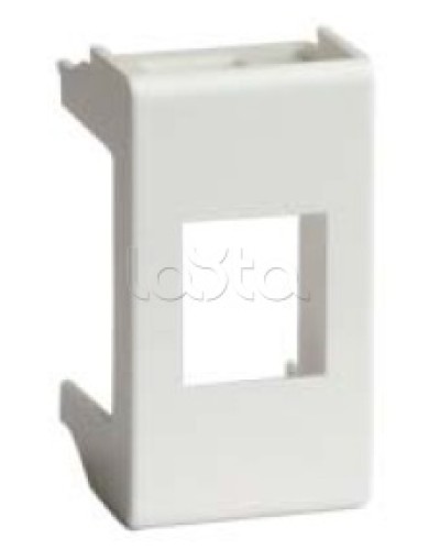 Адаптер для информационных разъемов SIEMON, белый, 1мод. DKC 76608B в Ростове-на-Дону Аксессуары для стоек и шкафов Pintop.ru