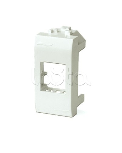 Адаптер для информационных разъемов Systimax, белый, 1мод. DKC 76609B в Ростове-на-Дону Аксессуары для стоек и шкафов Pintop.ru