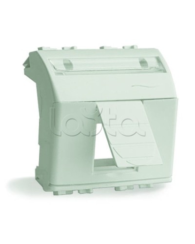 Адаптер для информационных разъемов Keystone, белый, 2 мод DKC 76613B в Ростове-на-Дону Аксессуары для кабель-канала Pintop.ru