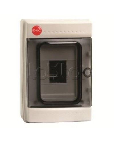 Щиток настенный с дверцей, 4 модуля, IP65, цвет серый DKC 85604 в Ростове-на-Дону Боксы для автоматов Pintop.ru