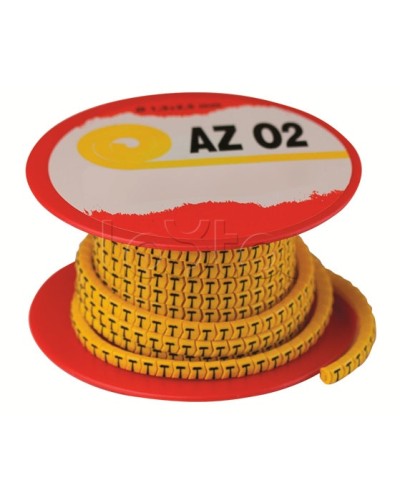 Колечко маркировочное E, 4-8мм. черное на желтом DKC AZS4EEBY в Ростове-на-Дону Крепежные изделия Pintop.ru