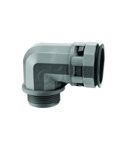 Муфта 90 грд. труба-коробка DN 12 мм, М20х1,5, полиамид, цвет черный DKC PAN12M20N в Ростове-на-Дону Повороты, муфты, тройники Pintop.ru