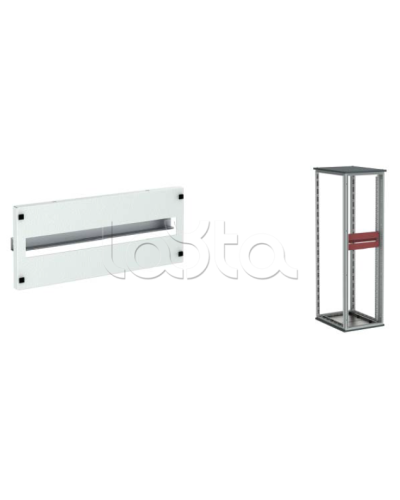 Панель секционная, для модулей, 48 (2x24) модулей, В=400мм, Ш=600мм DKC R5PI541 в Ростове-на-Дону Аксессуары для стоек и шкафов Pintop.ru