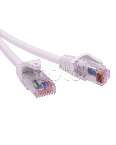 Патч-корд неэкранированный CAT5E U/UTP 4х2, LSZH, белый, 0.5м DKC RN5EUU4505WH в Ростове-на-Дону Патчкорды (медные) Pintop.ru