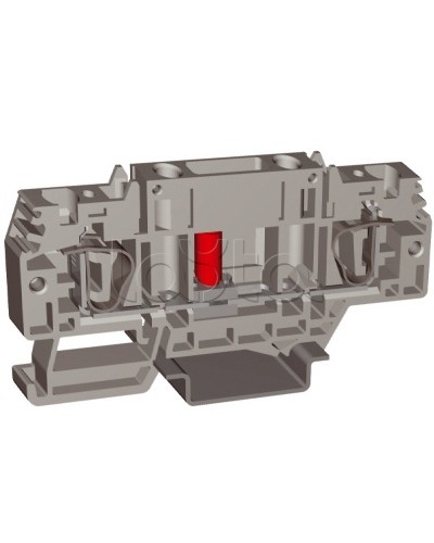 Зажим HSCB.4GR, тестовый с разъединителем, серый , 4 кв.мм DKC ZHB100GR в Ростове-на-Дону Держатели, клипсы, скобы Pintop.ru