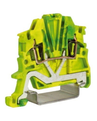 Зажим для заземления, 1,5 кв.мм желто-зеленый DKC ZHT400 в Ростове-на-Дону Держатели, клипсы, скобы Pintop.ru