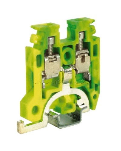 Зажим для заземления желт.зелен 2,5 кв.мм DKC ZTR110 в Ростове-на-Дону Крепежные изделия Pintop.ru