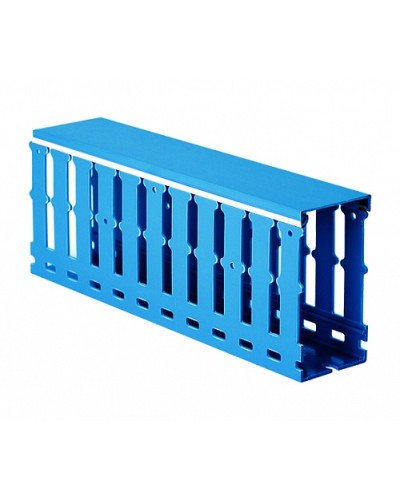 Короб перфорированный, синий RL6 40x60 DKC 01284RL в Ростове-на-Дону Аксессуары для кабель-канала Pintop.ru