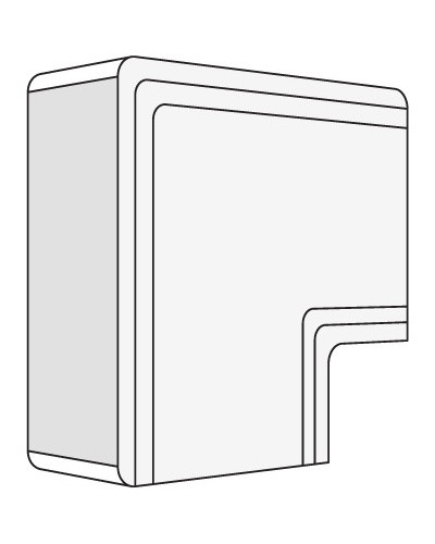 Угол плоский NPAN 120x40 DKC 01742 в Ростове-на-Дону Аксессуары для кабель-канала Pintop.ru