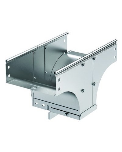 Ответвитель-переходник TDSR T-обр. вертикальный 500/200 в комплекте с крепежными элементами и соединительными в Ростове-на-Дону Аксессуары для лотков Pintop.ru