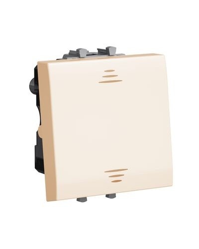 Выключатель Ванильная дымка, Avanti, 16A, 2 мод. DKC 4405102 в Ростове-на-Дону Аксессуары для стоек и шкафов Pintop.ru