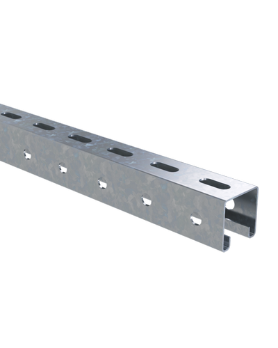 С-образный профиль 41х41, L500, толщ.1,5 мм горячеоцинкованный DKC BPL4105HDZ в Ростове-на-Дону Аксессуары для лотков Pintop.ru