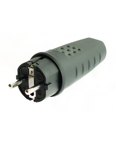 Вилка Schuko. Каучук. DKC DIS1103100 в Ростове-на-Дону Аксессуары для стоек и шкафов Pintop.ru