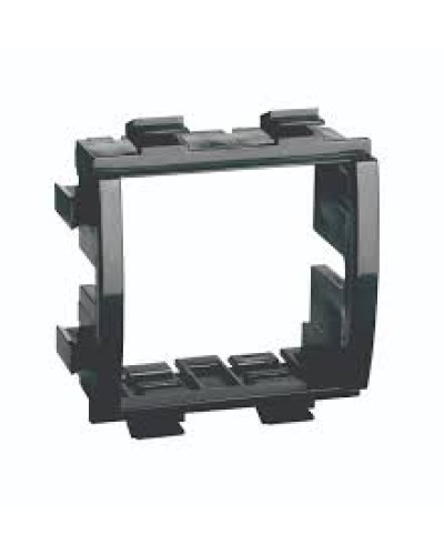 Каркас под 2 модуля Brava, чёрный DKC (F0000MB) в Ростове-на-Дону Блоки розеток Pintop.ru